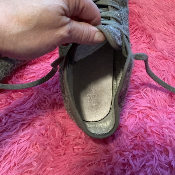 Rag & Bone Standard Issue wool felt gray high top sneakers size EU40/US10 - Picture 12 of 14
